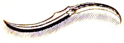 Crooked Incision Knife, Scultetus